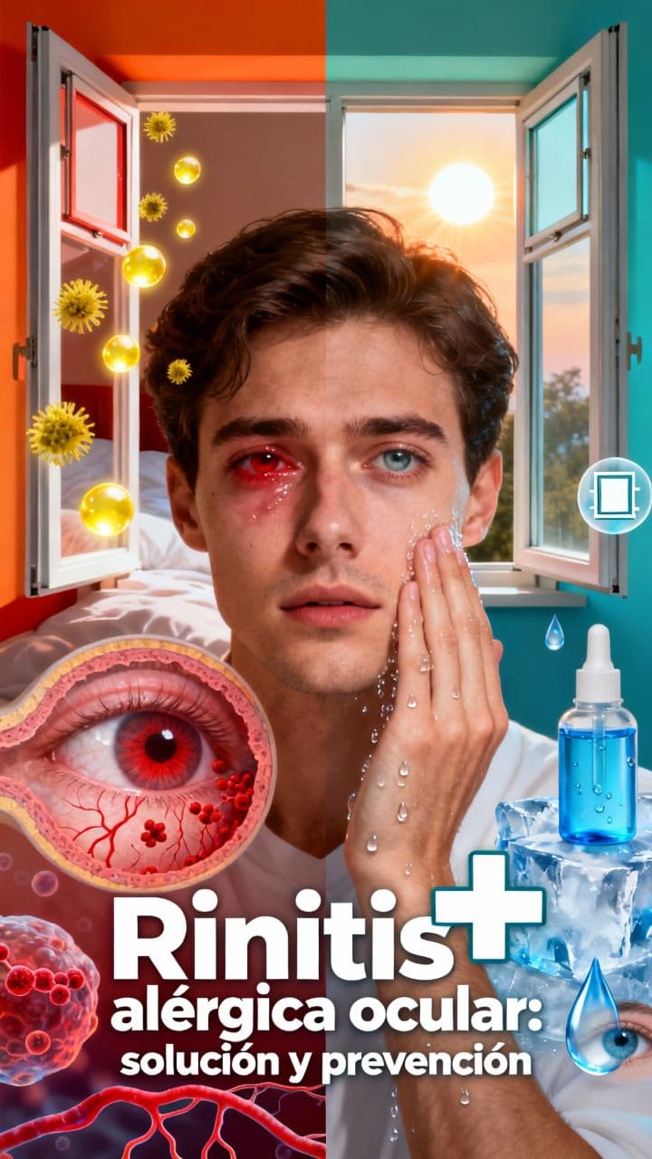 Rinitis alérgica ocular: solución y prevención