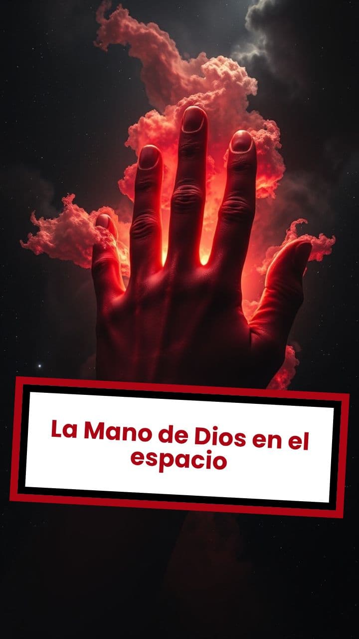 La Mano de Dios en el espacio