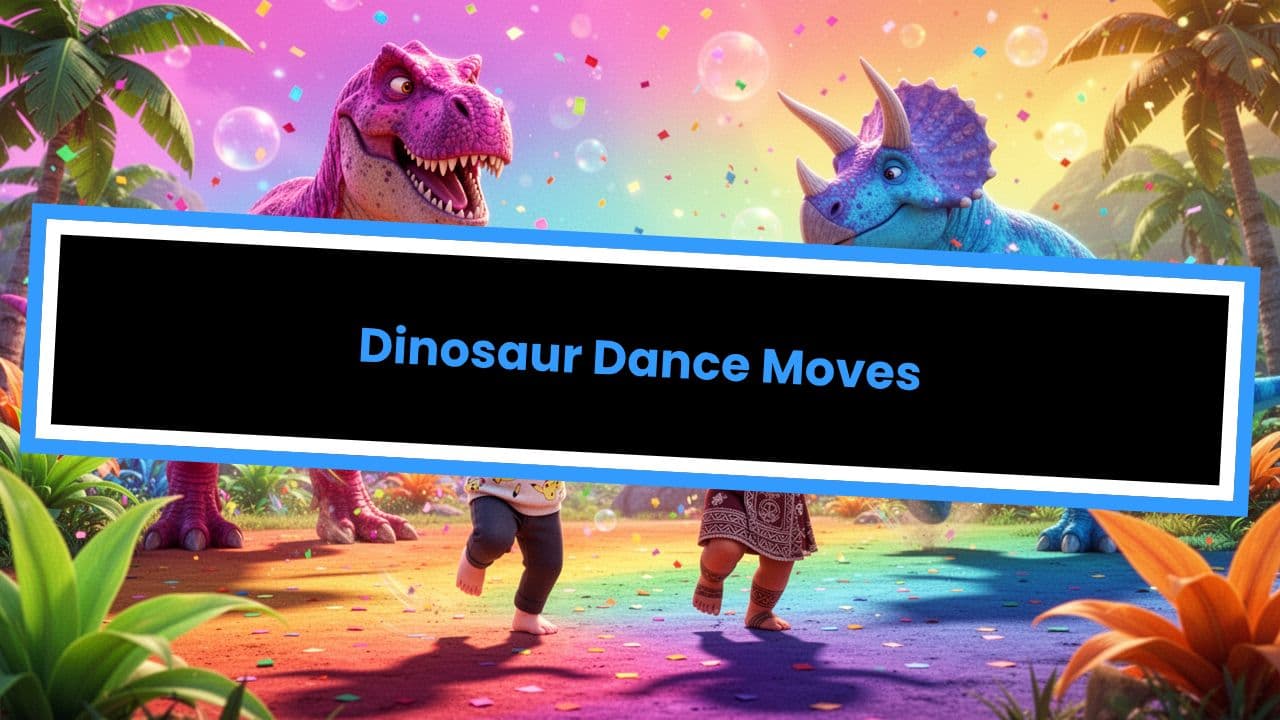 Dinosaur Dance Moves