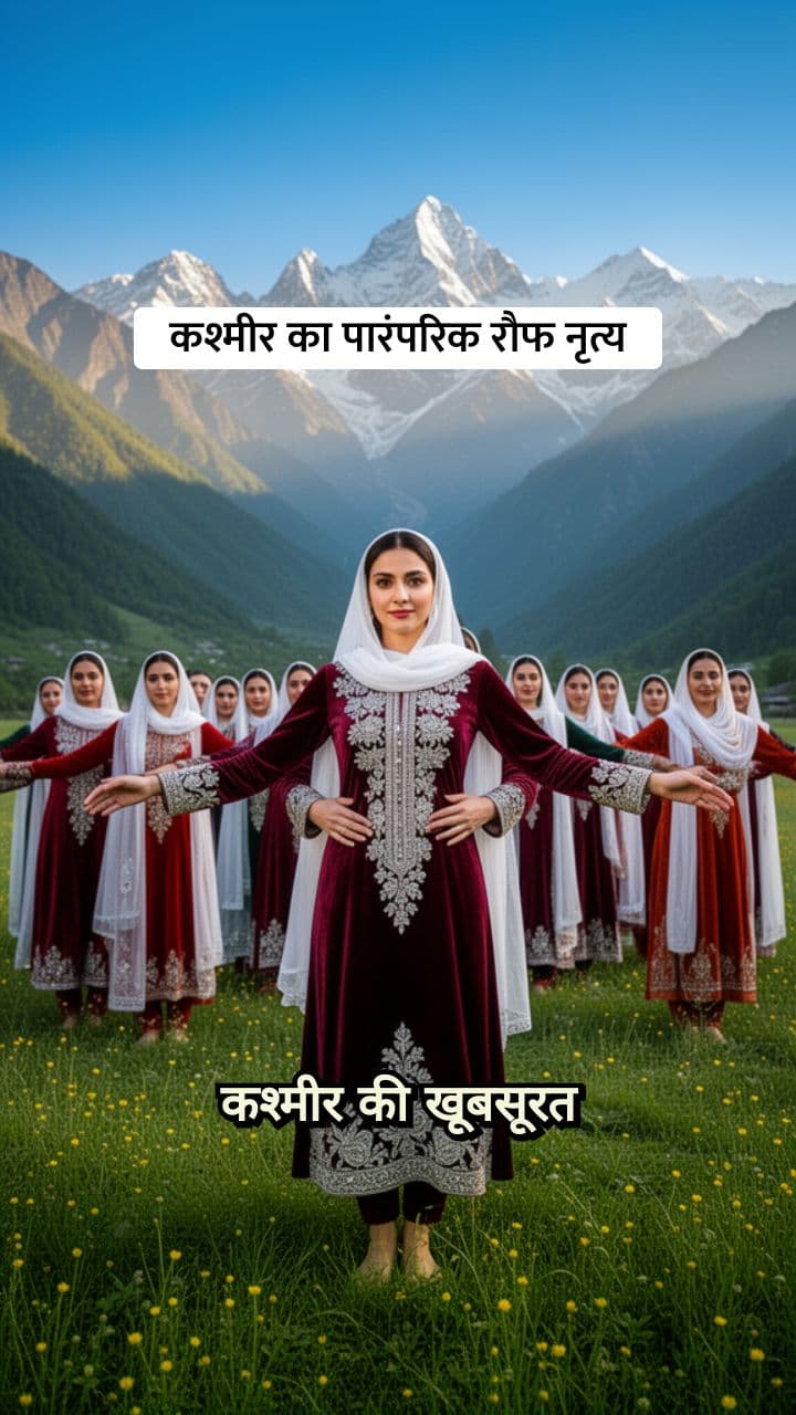 कश्मीर का रौफ लोक नृत्य
