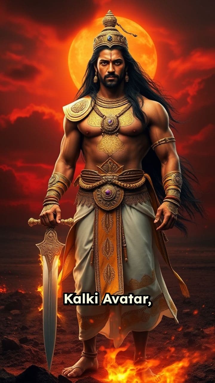 Kalki Avatar on White Horse