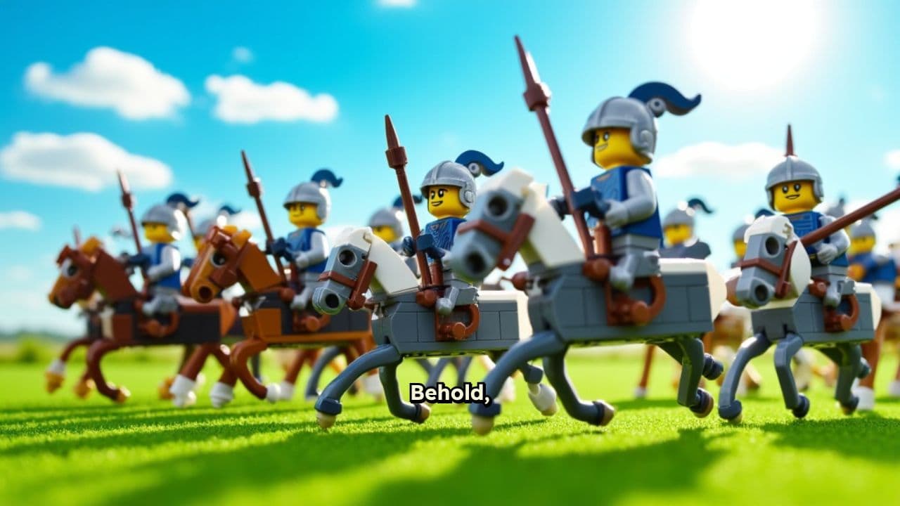 Lego Cavalry Charge