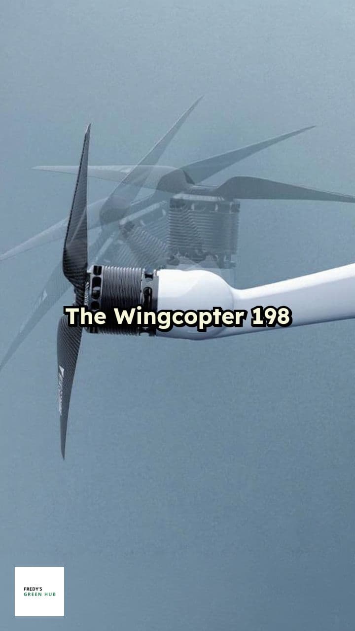 Revolutionizing Delivery with Wingcopter 198