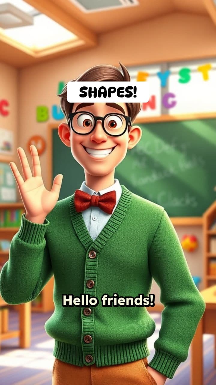 Learning Shapes with Professor Shape