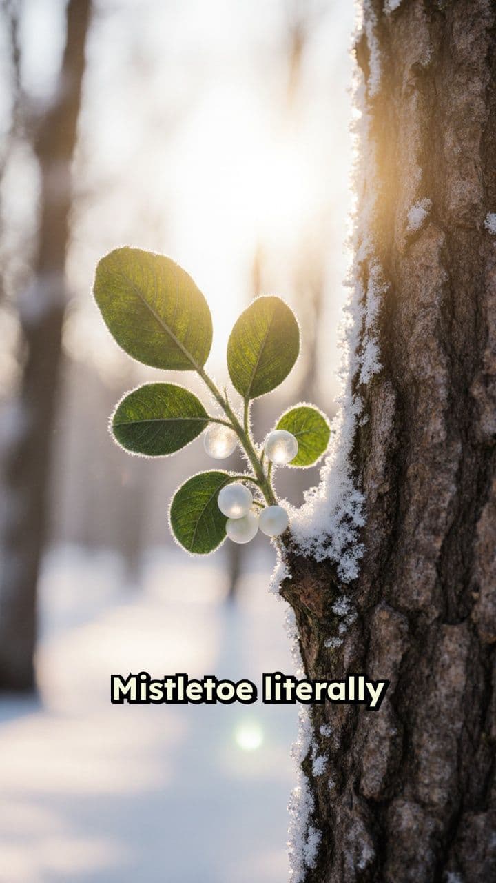 Mistletoe: Dung on a Twig