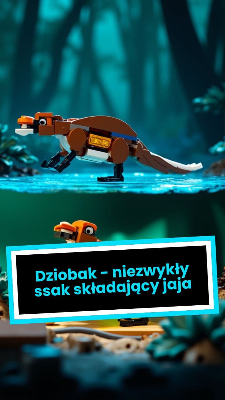 Dziobak - niezwykły ssak składający jaja