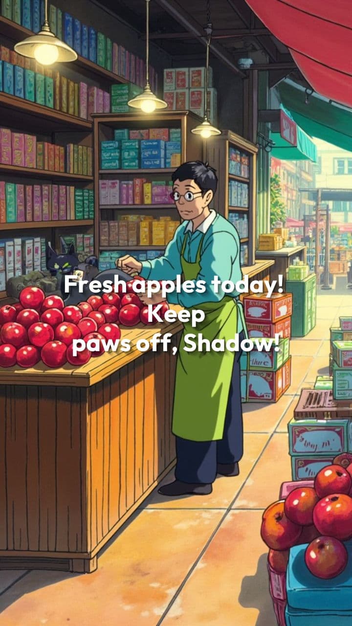 The Fruit Thief Feline