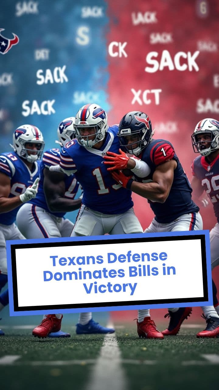 Texans Defense Dominates Bills in Victory