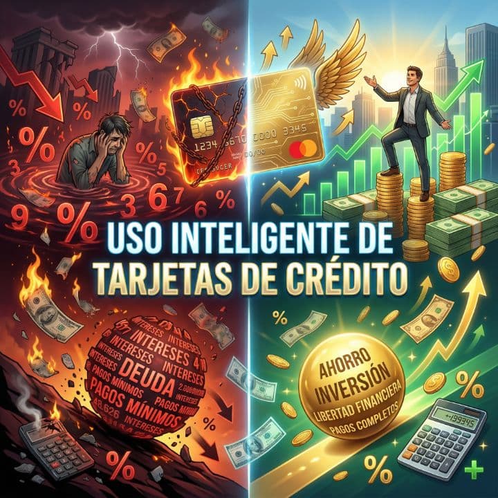 Uso inteligente de tarjetas de crédito
