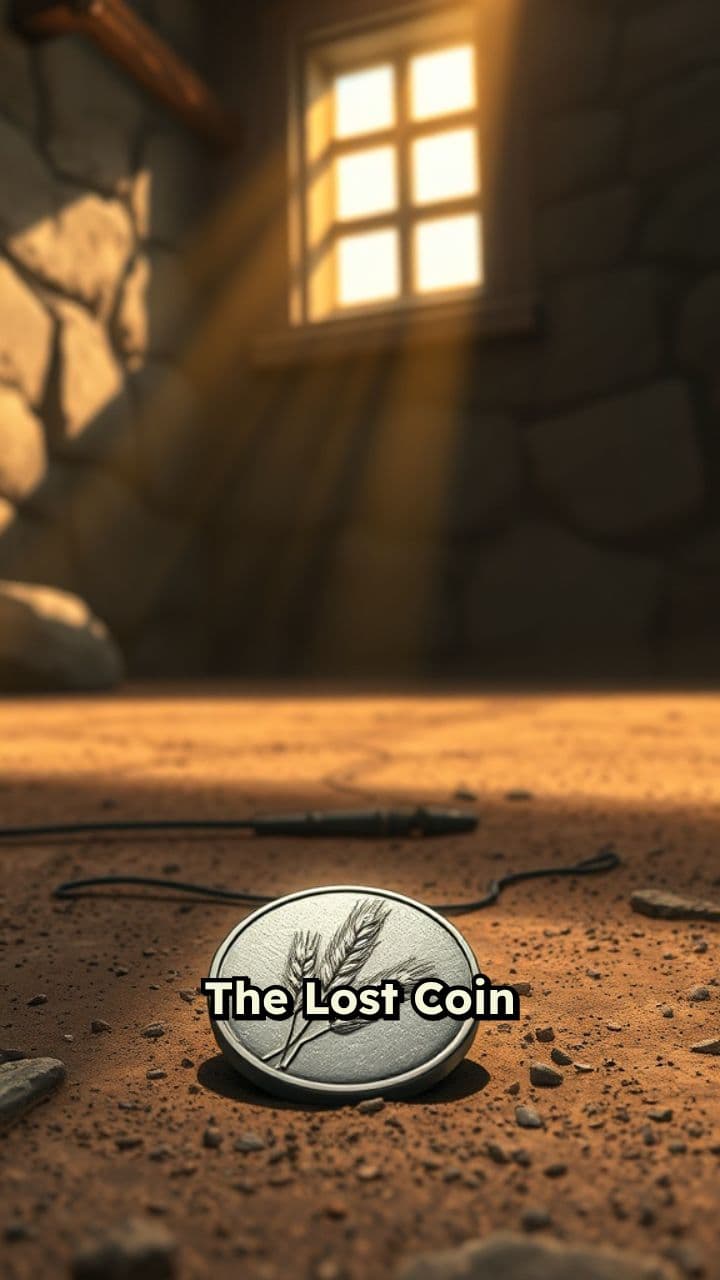 Joy Over the Found Coin