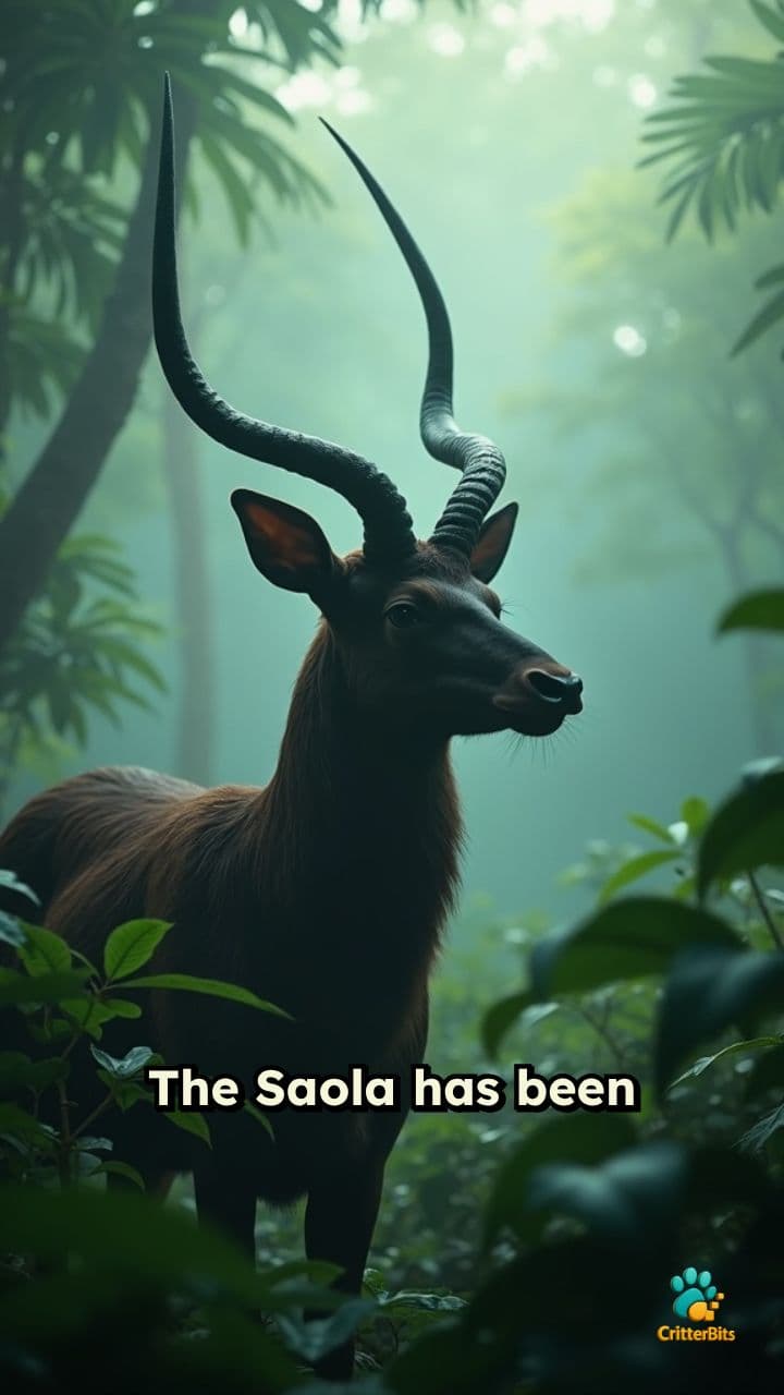 The Elusive Saola: Asia's Hidden Unicorn