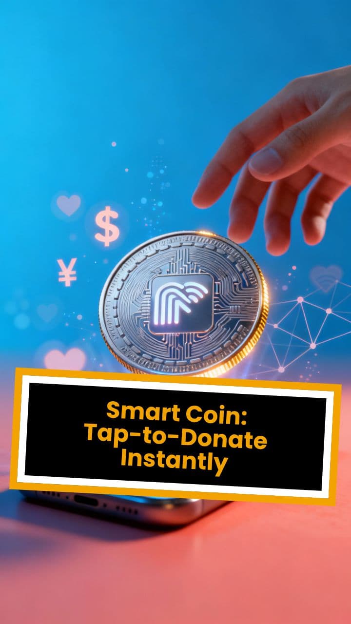 Smart Coin: Tap-to-Donate Instantly