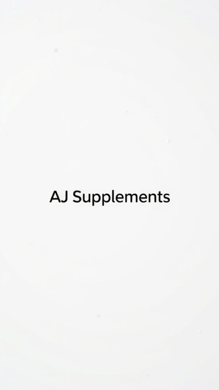 AJ Supplements Intro Video