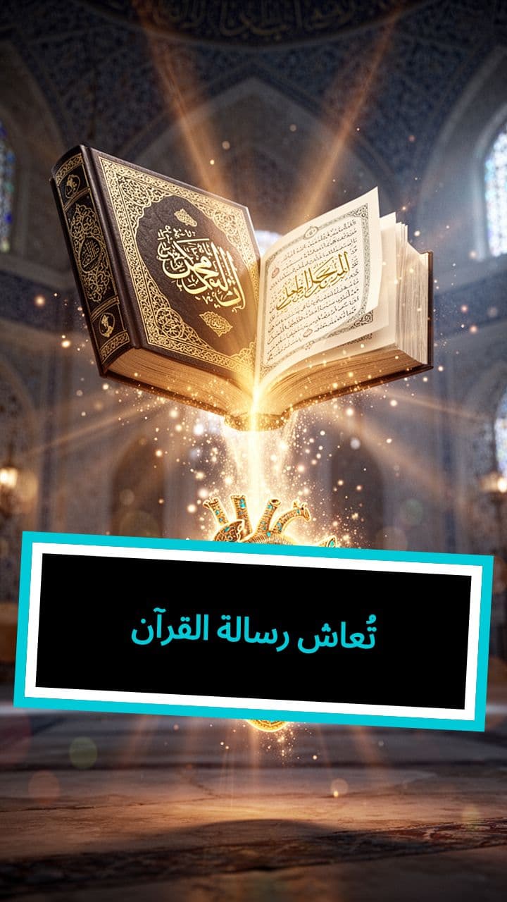 القرآن رسالة تُعاش