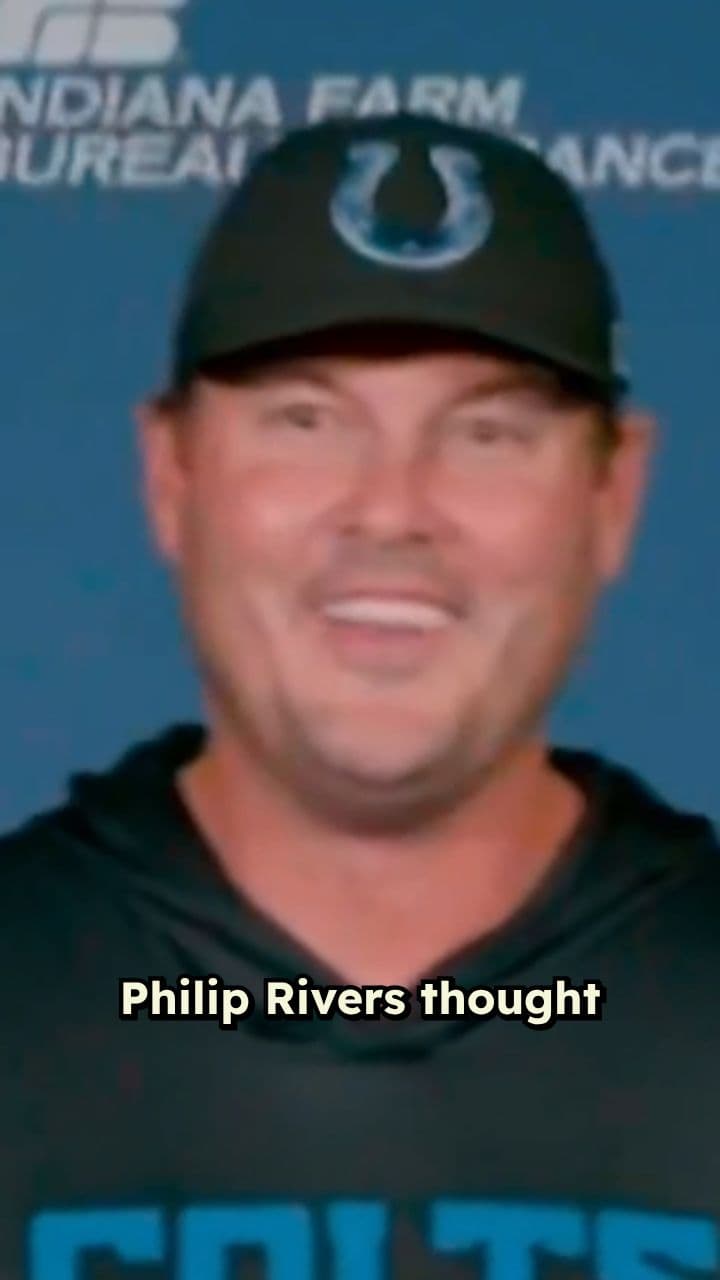 Rivers Makes Surprising NFL Comeback