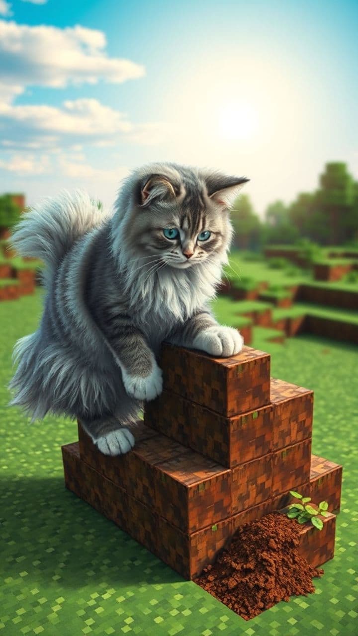 Minecraft Cat Adventures