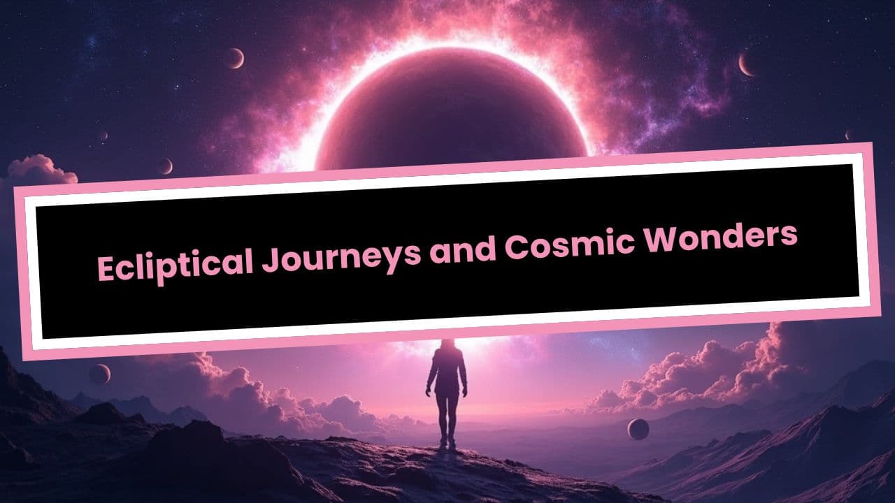 Ecliptical Journeys and Cosmic Wonders