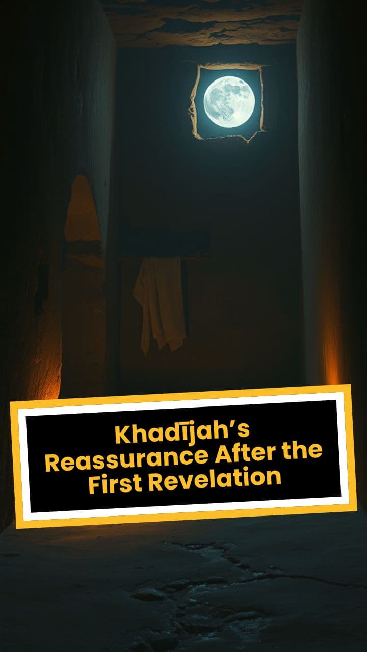 Khadījah’s Reassurance After the First Revelation
