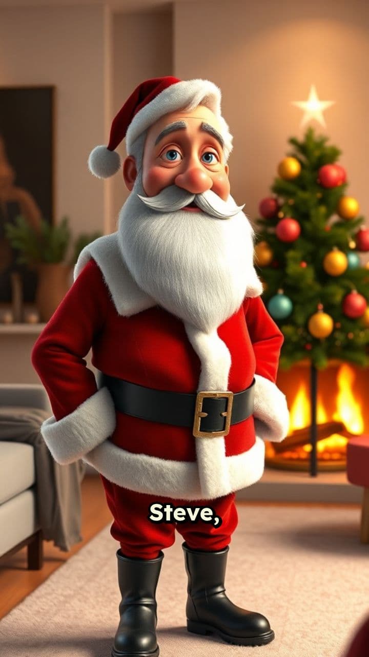 Santa's Stern but Loving Warning