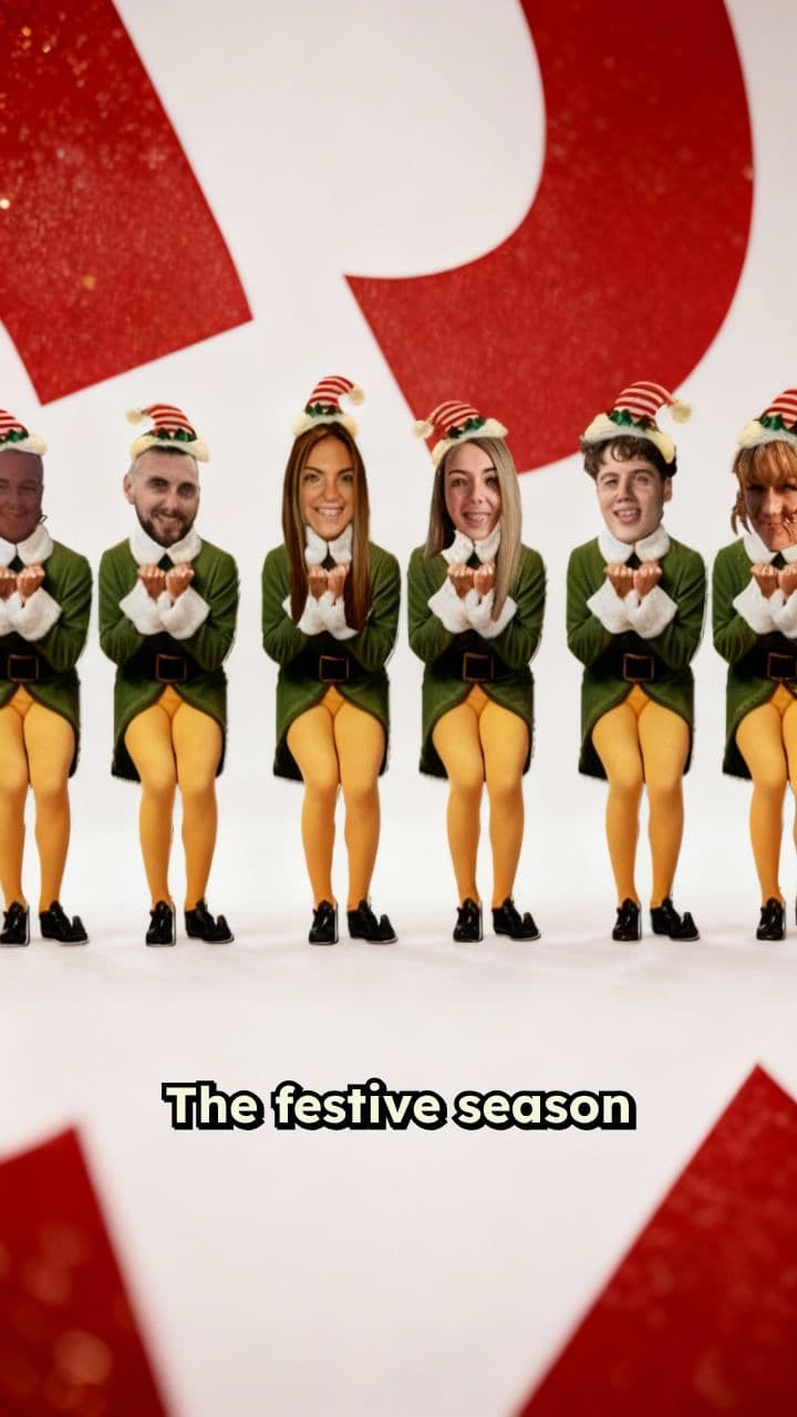 Dancing Elves Holiday Fun