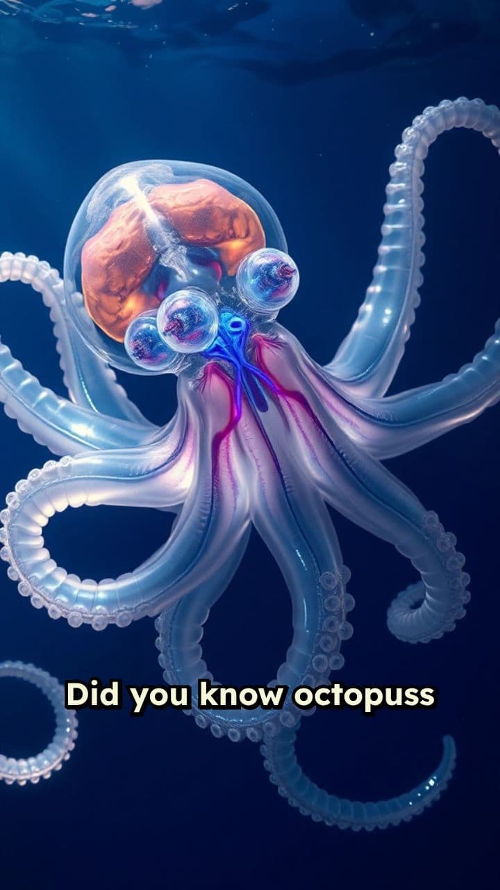 Octopus Facts: Three Hearts and Blue Blood