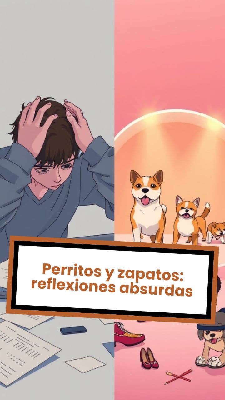 Perritos y zapatos: reflexiones absurdas