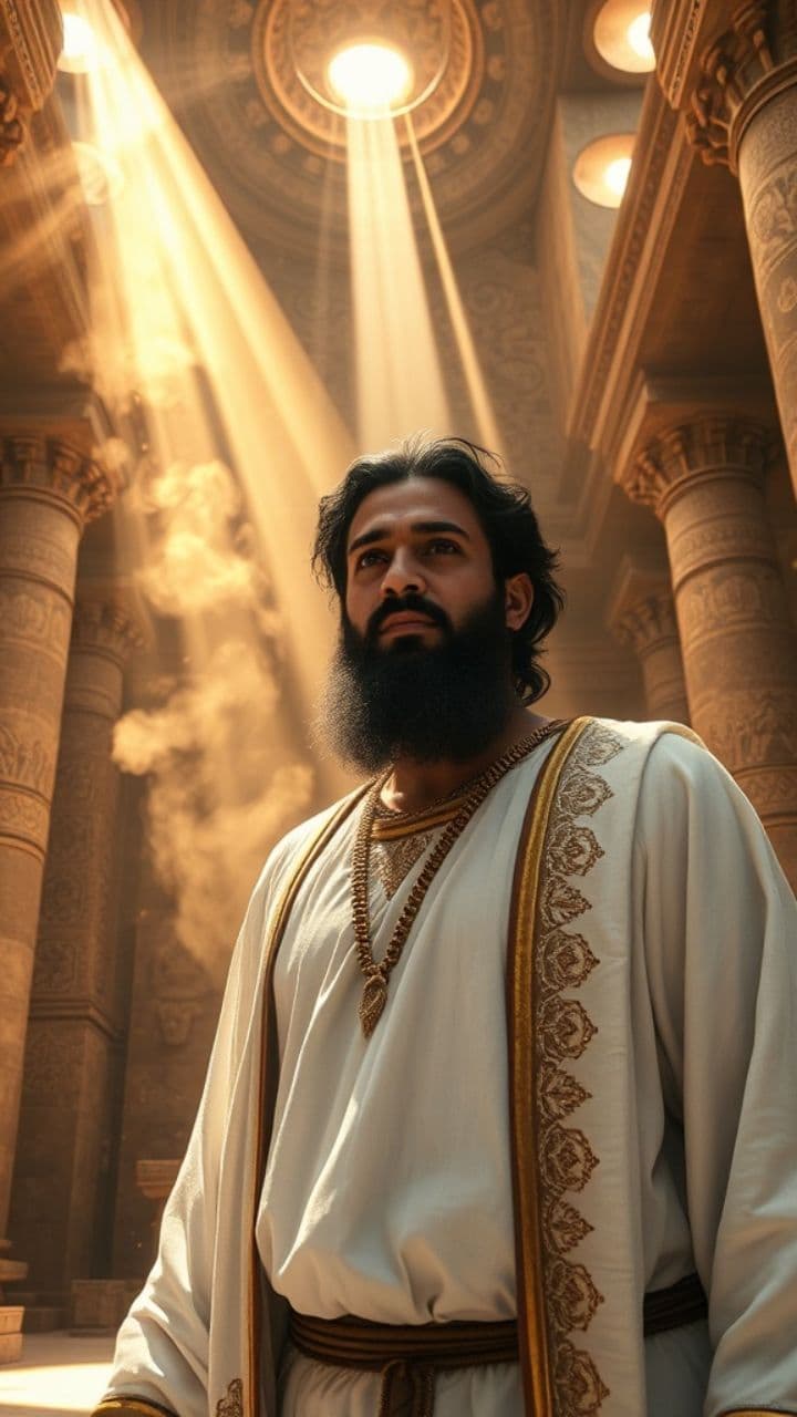 الملك والدعاء