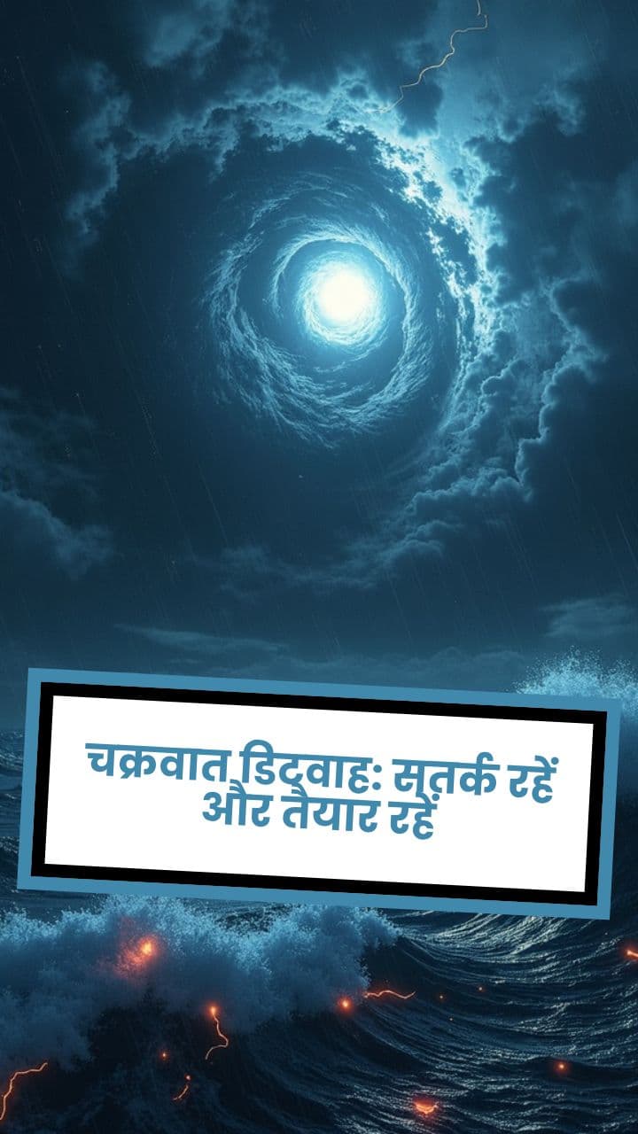 चक्रवात डिटवाह: सतर्क रहें और तैयार रहें