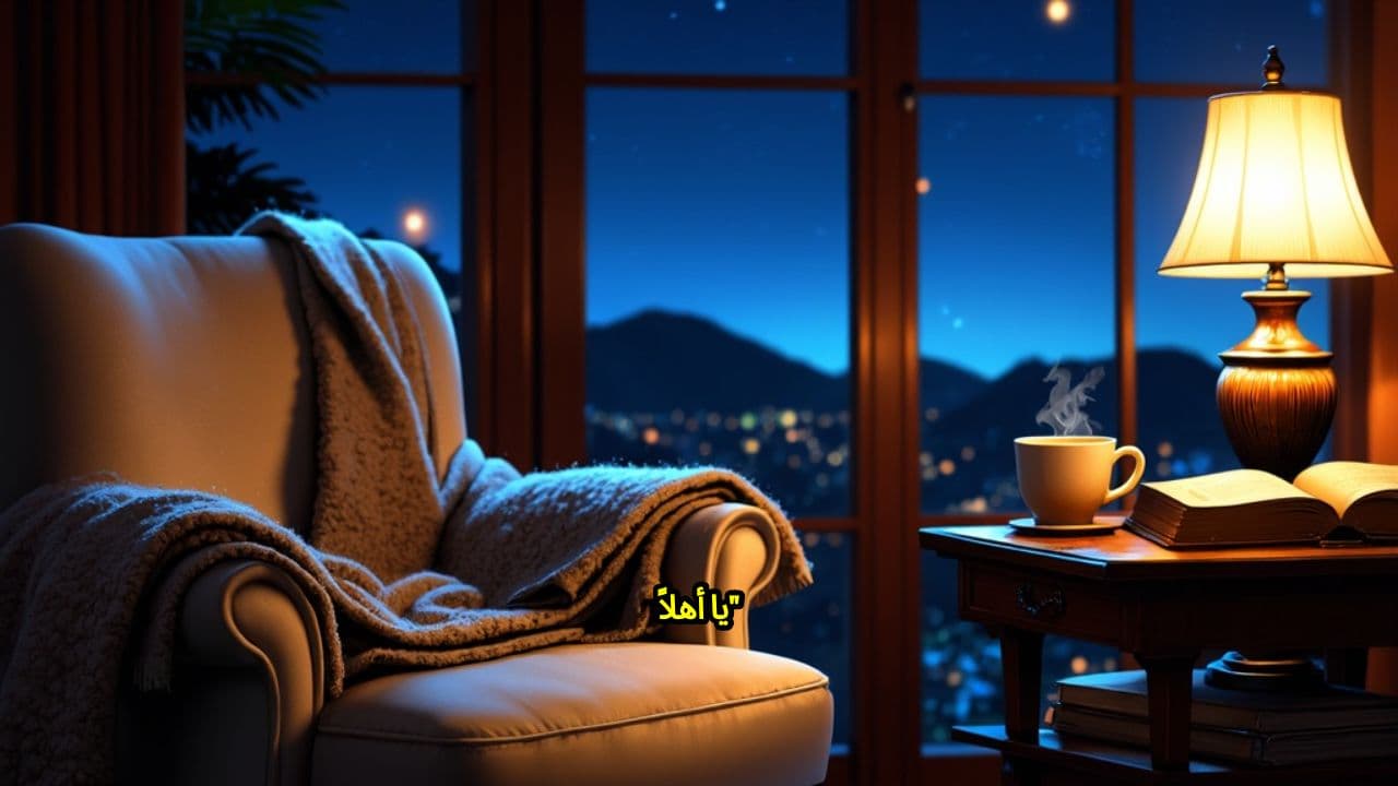 ليلة قصص هادئة