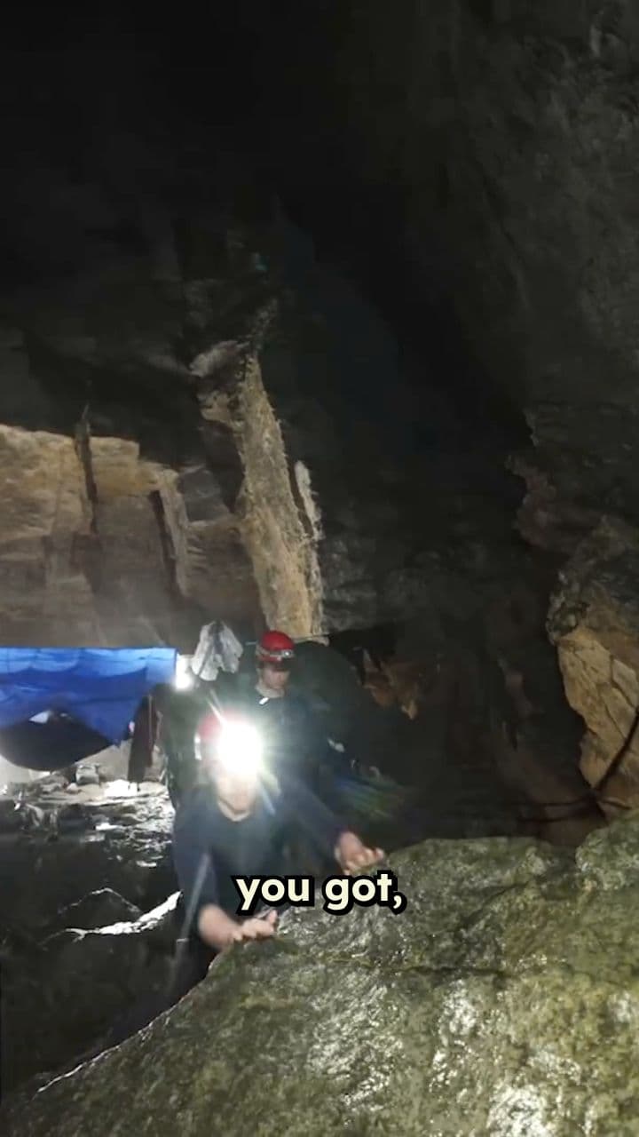 Reaching the Glow Worm Chamber