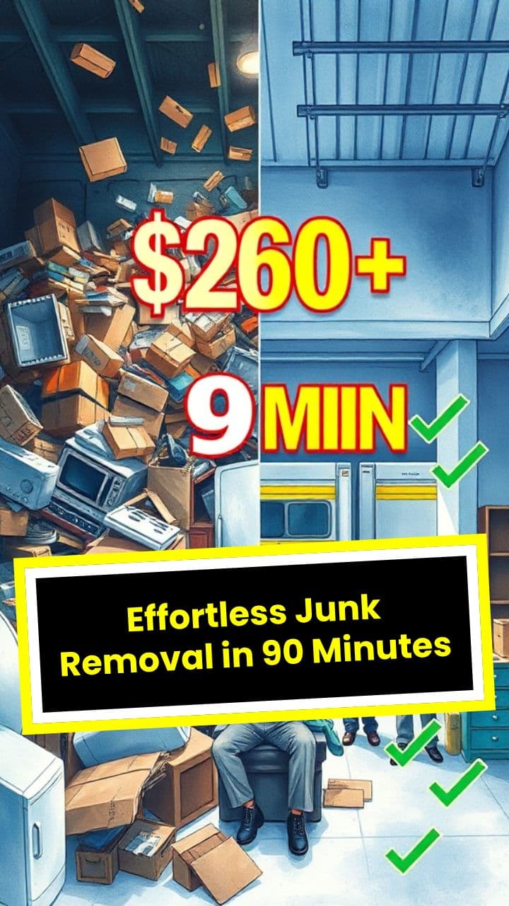 Effortless Junk Removal in 90 Minutes