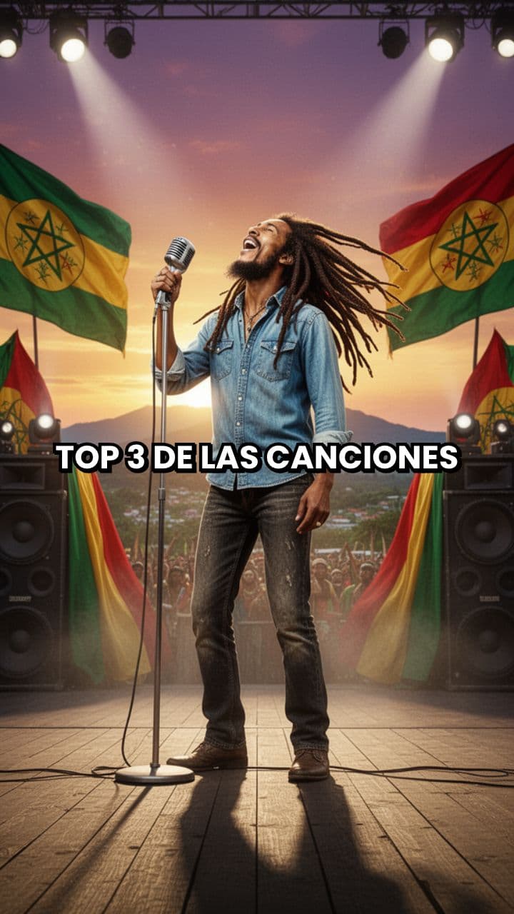 Top 3 canciones más escuchadas de Bob Marley