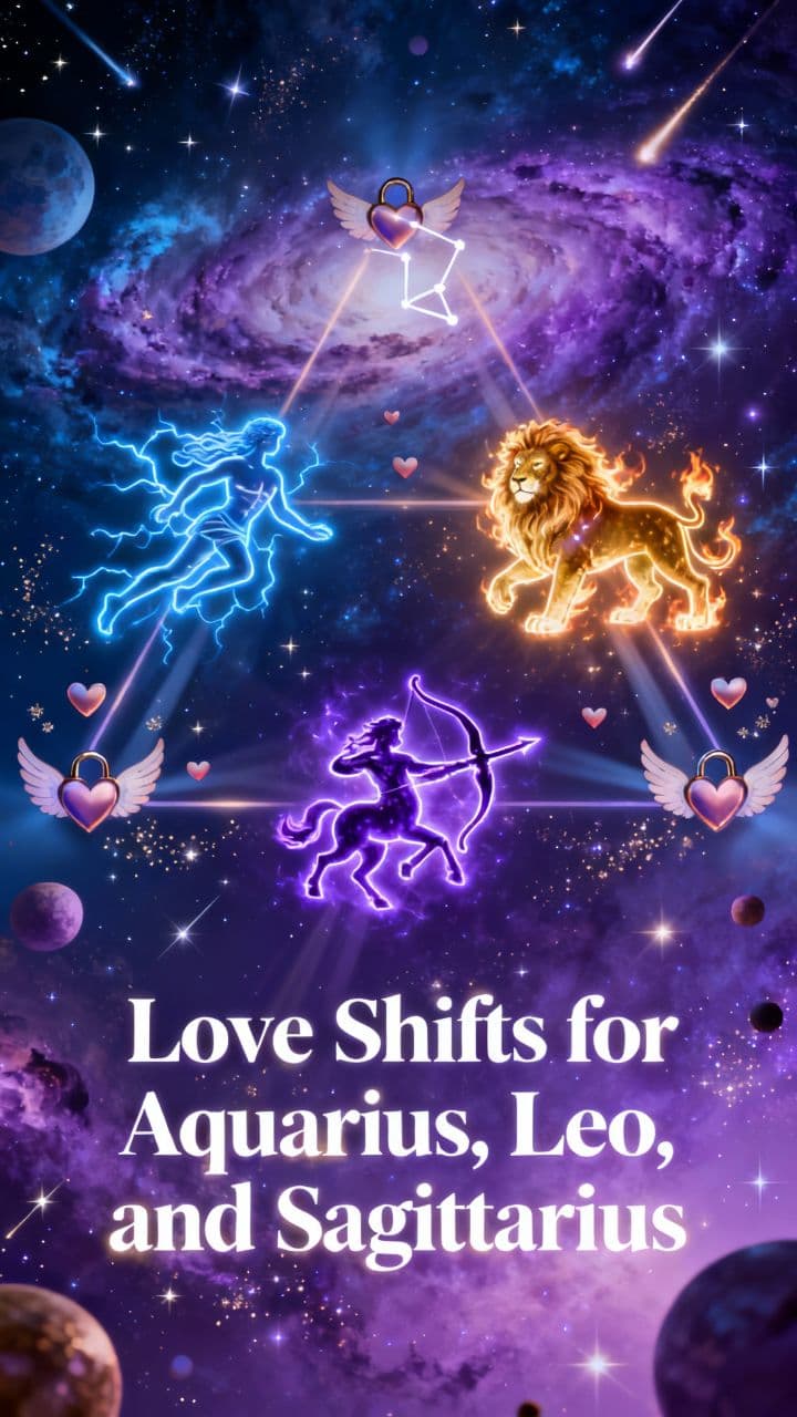 Love Shifts for Aquarius, Leo, and Sagittarius