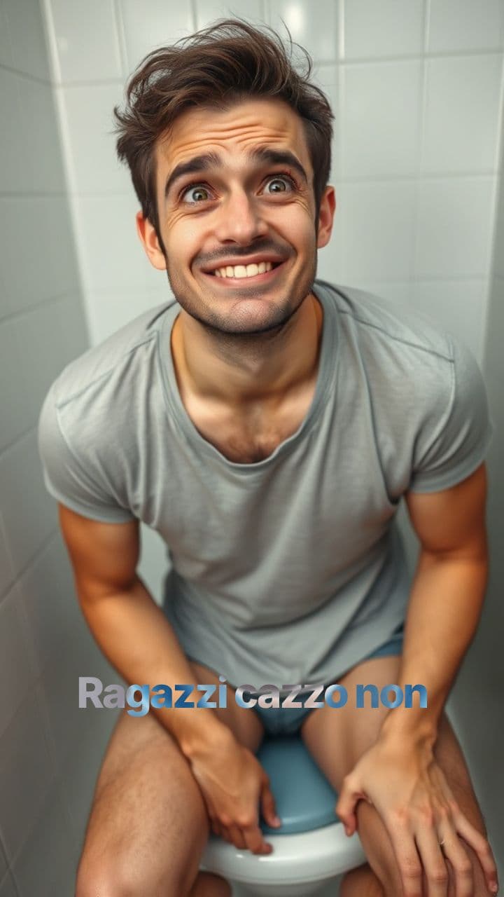 Situazione imbarazzante in bagno