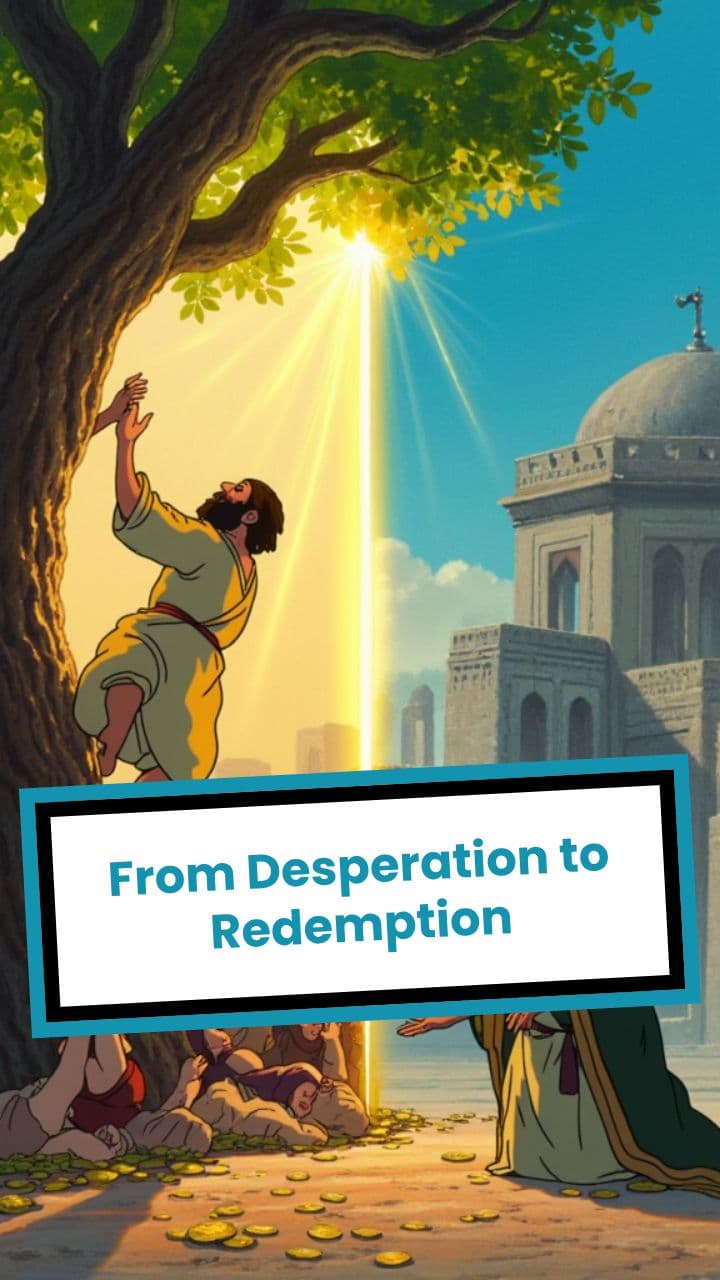 From Desperation to Redemption: Zacchaeus the Tax Collector