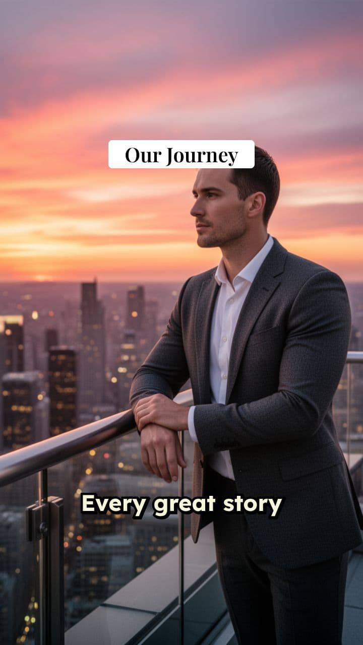 A Love Story at Sunset