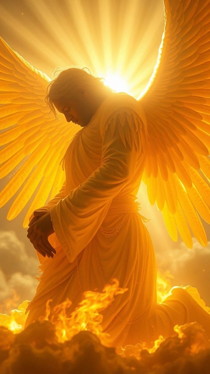 Malik Kneels Before the Throne