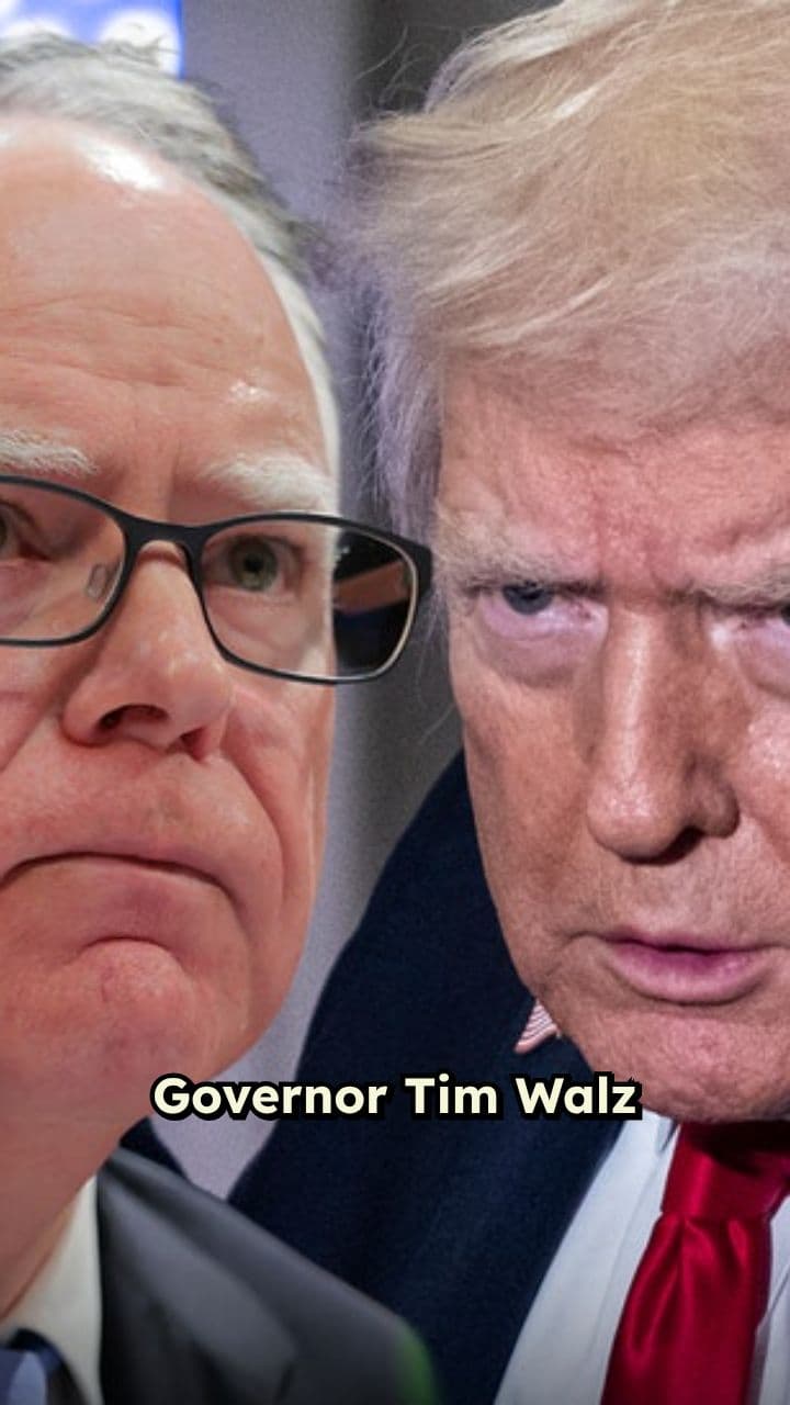 Walz's Sharp Response to Trump's Rant