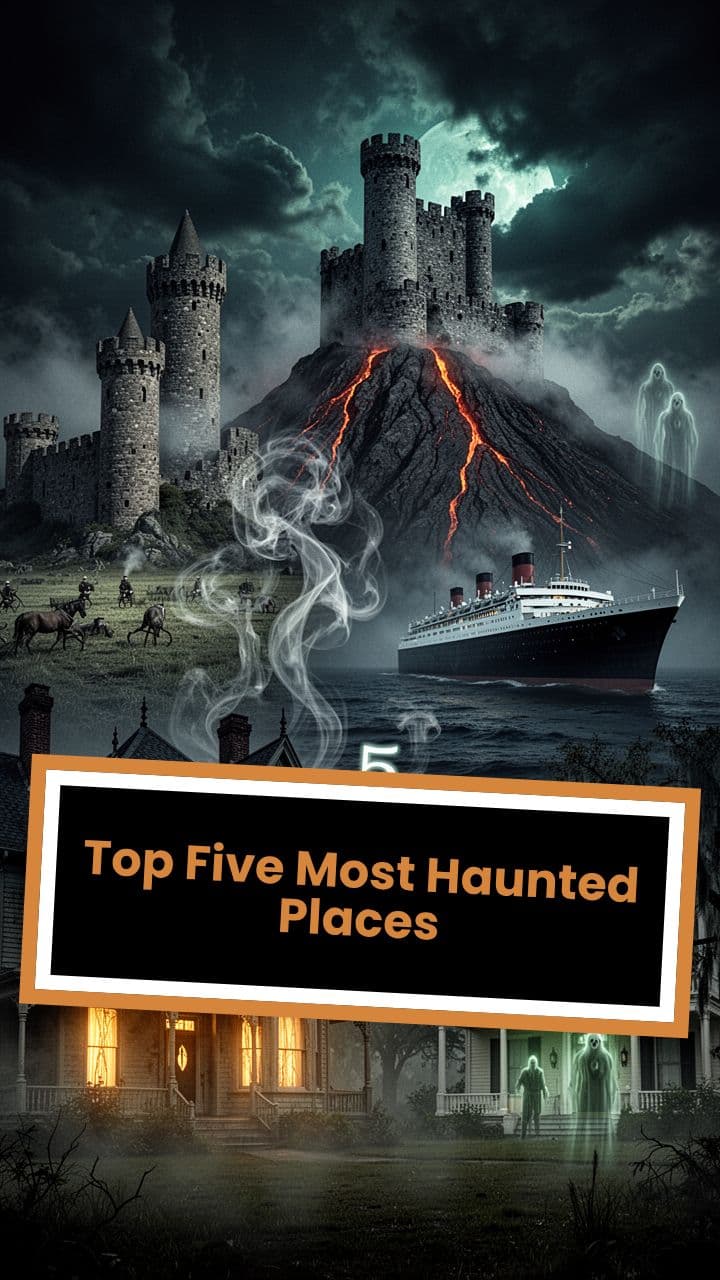Top Five Most Haunted Places