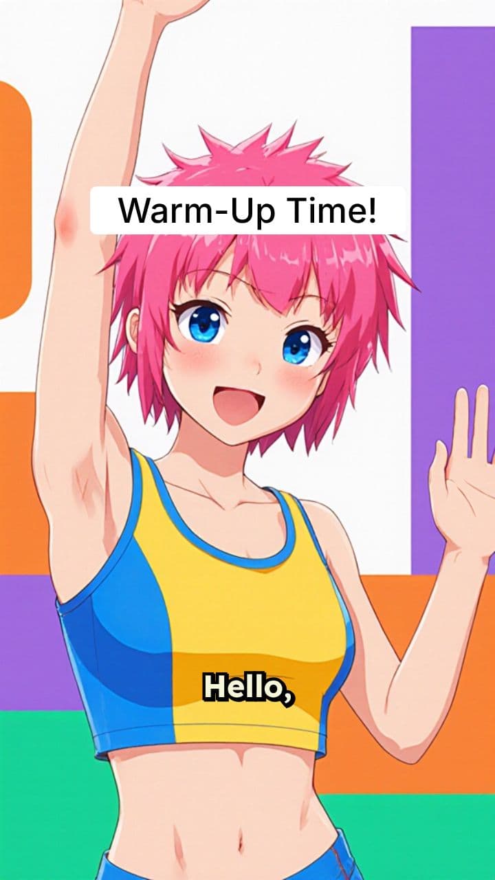 Interactive Warm-Up Anime
