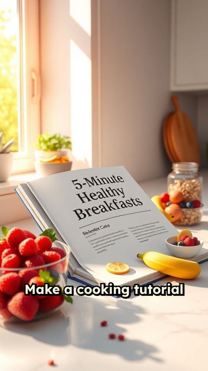 5-Minute Healthy Breakfast Ideas for Kids