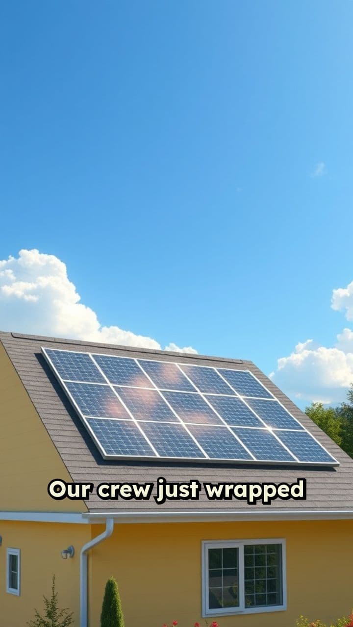 Rooftop Solar Installation Transforms Home Energy