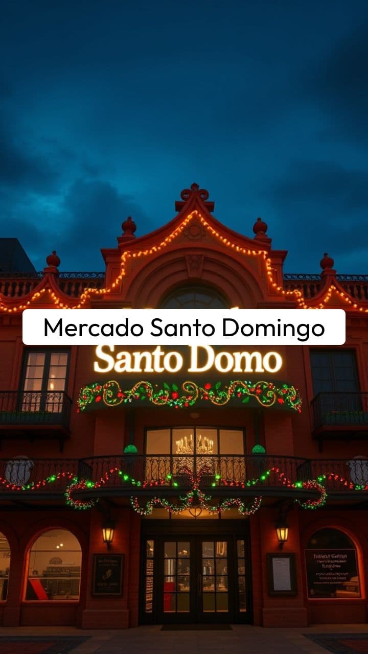 Mercado Santo Domingo - Felices Fiestas