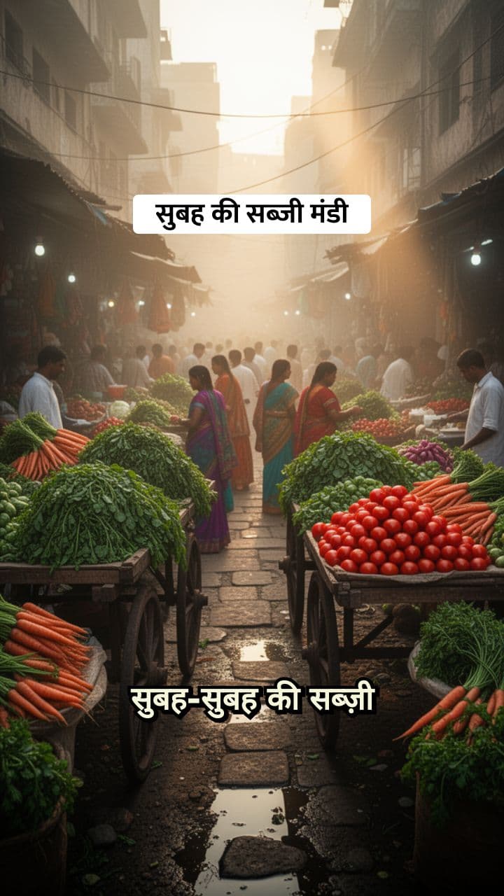 बंदर आंटी और सब्ज़ी मंडी का मोल-भाव