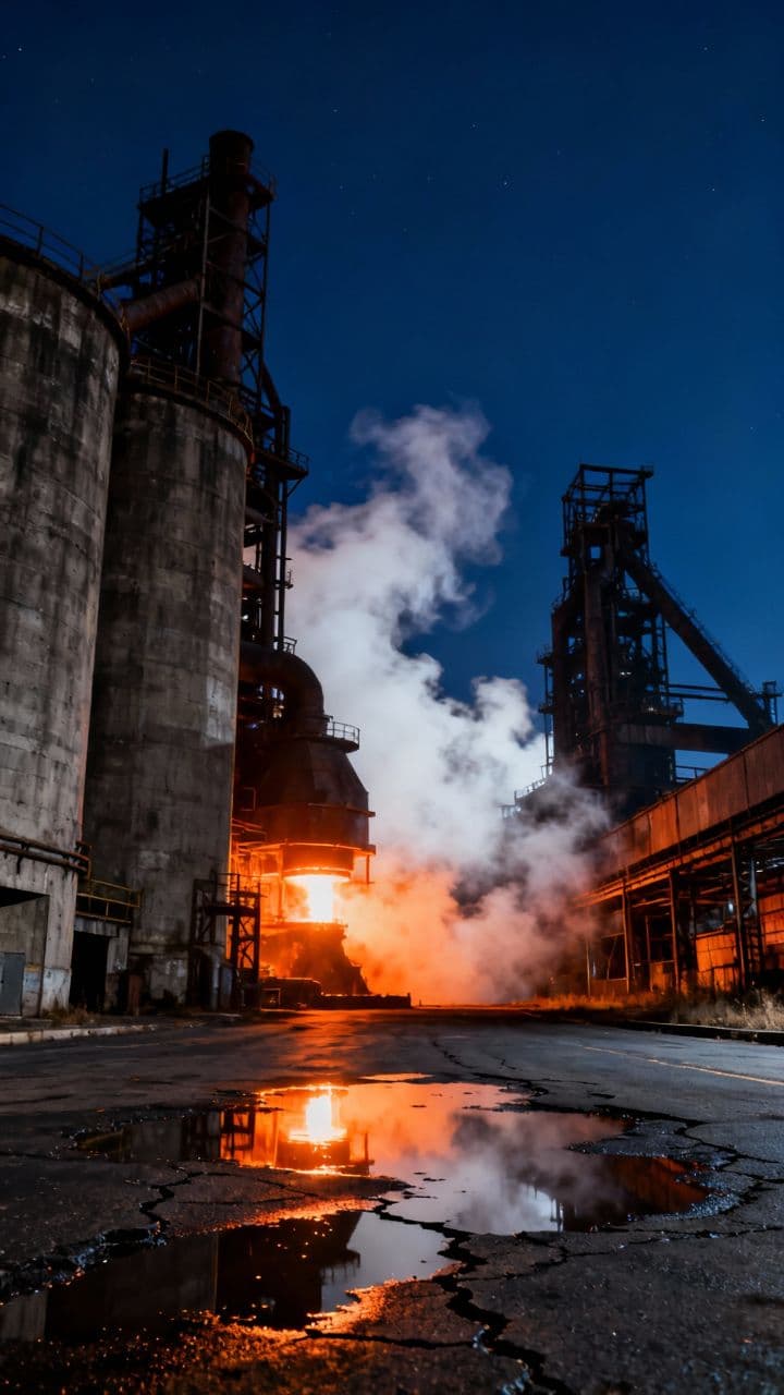 Ölwechsel auf der Autobahn