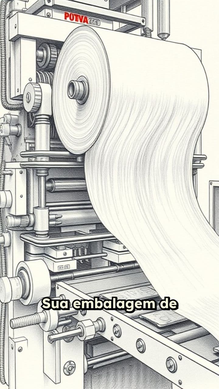 Transformação de Plástico em Embalagem Blister