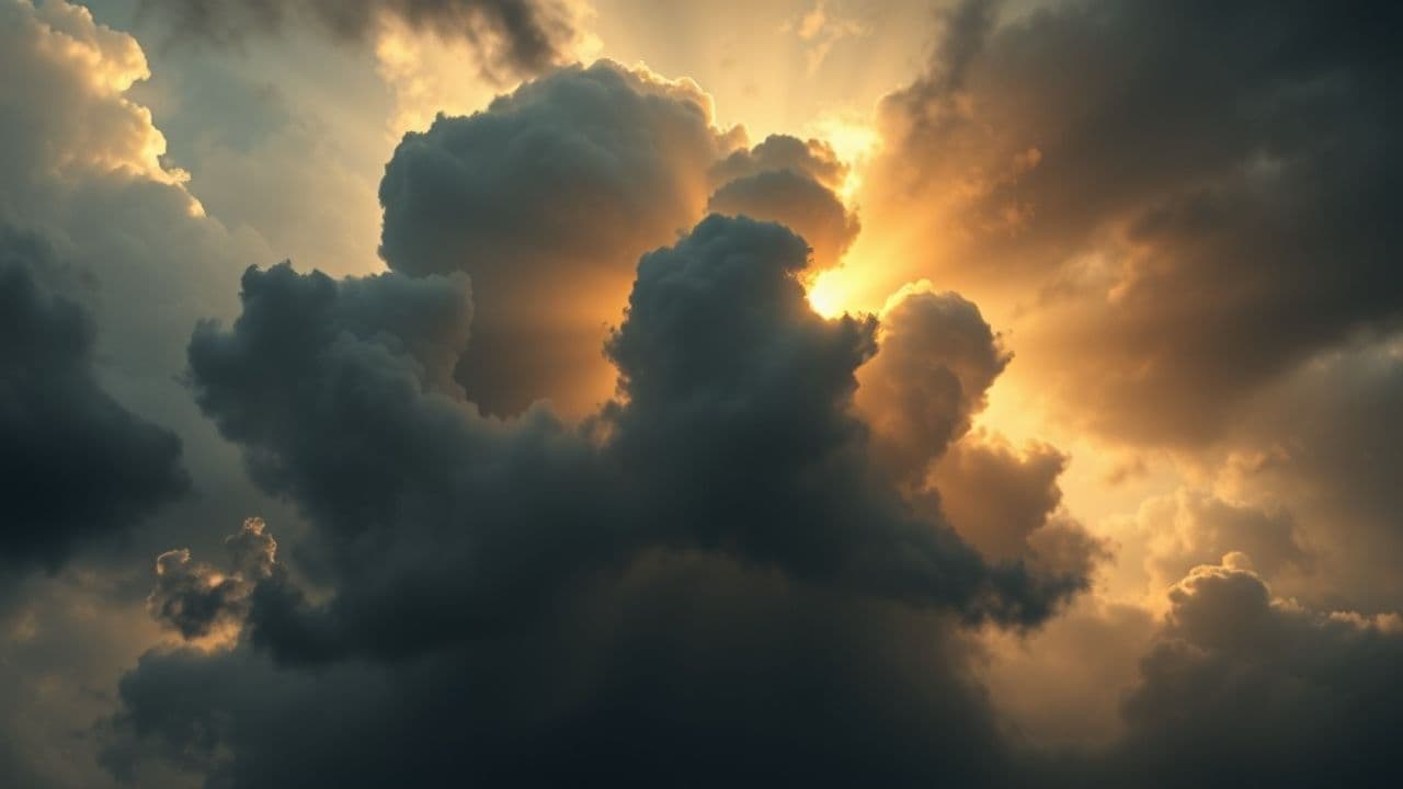 Luz Divina Descendiendo