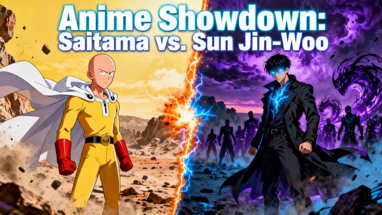 Anime Showdown: Saitama vs. Sun Jin-Woo