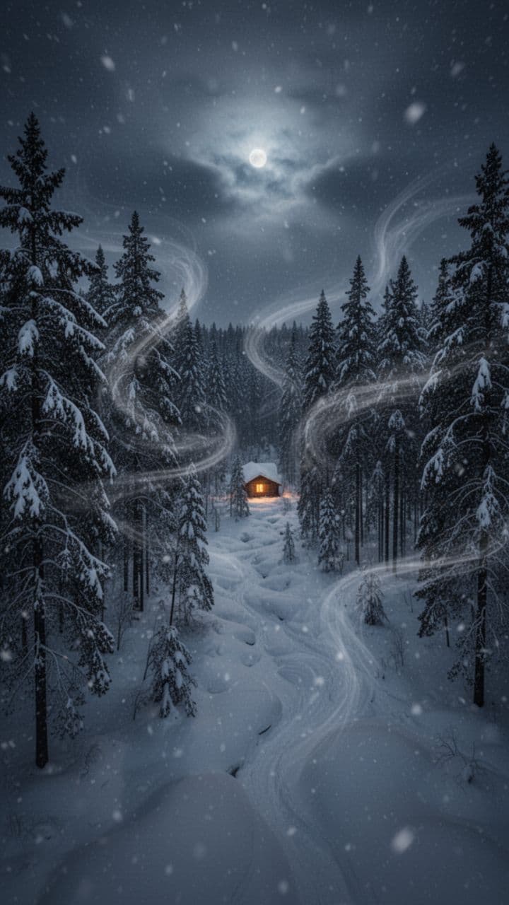 Святочные гадания в метель