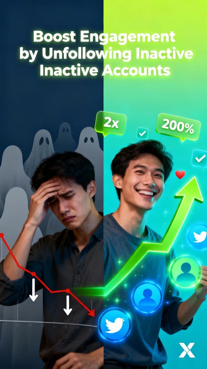 Boost Engagement by Unfollowing Inactive Accounts